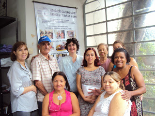 Fotos de reuniões feitas pela Associação